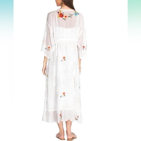 Johnny Was Fiero Embroidered Dress Size Small - Picture 4 of 17